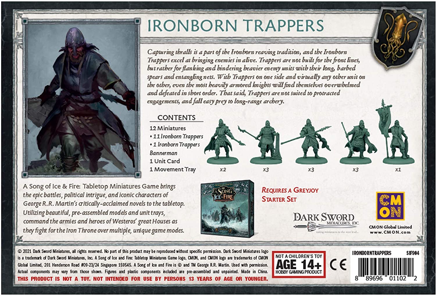 A Song of Ice and Fire : Tabletop Miniatures Game - Ironborn Trappers